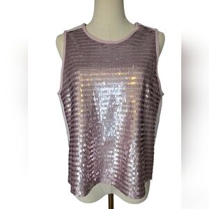 NWOT MNG Suit Sequin Top